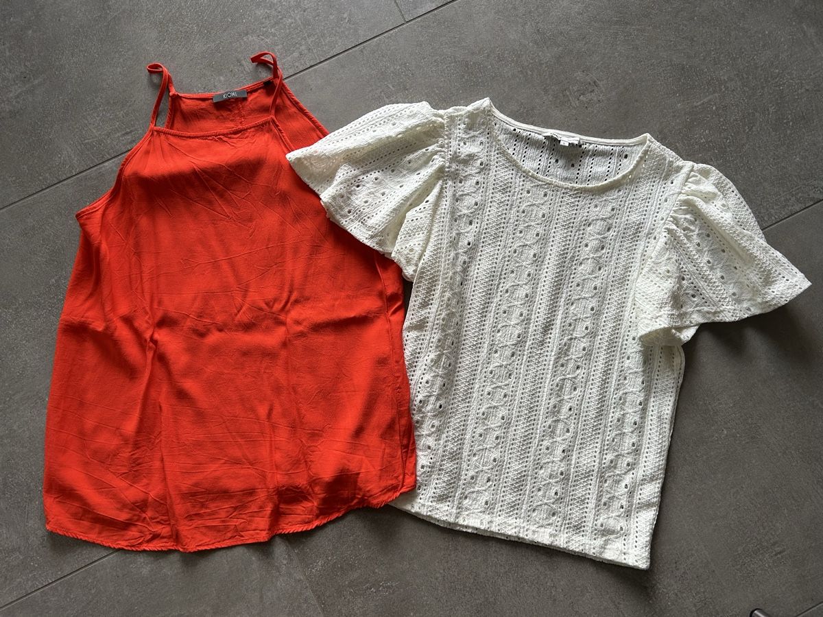 Kleiderpakete:  2 x TOP / BLUSE - KIOMI / ONLY - 36 – Gebraucht aus Nidfurn von cejeisda