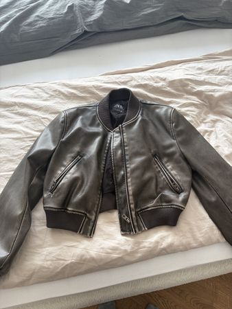 Bomber similicuir Zara