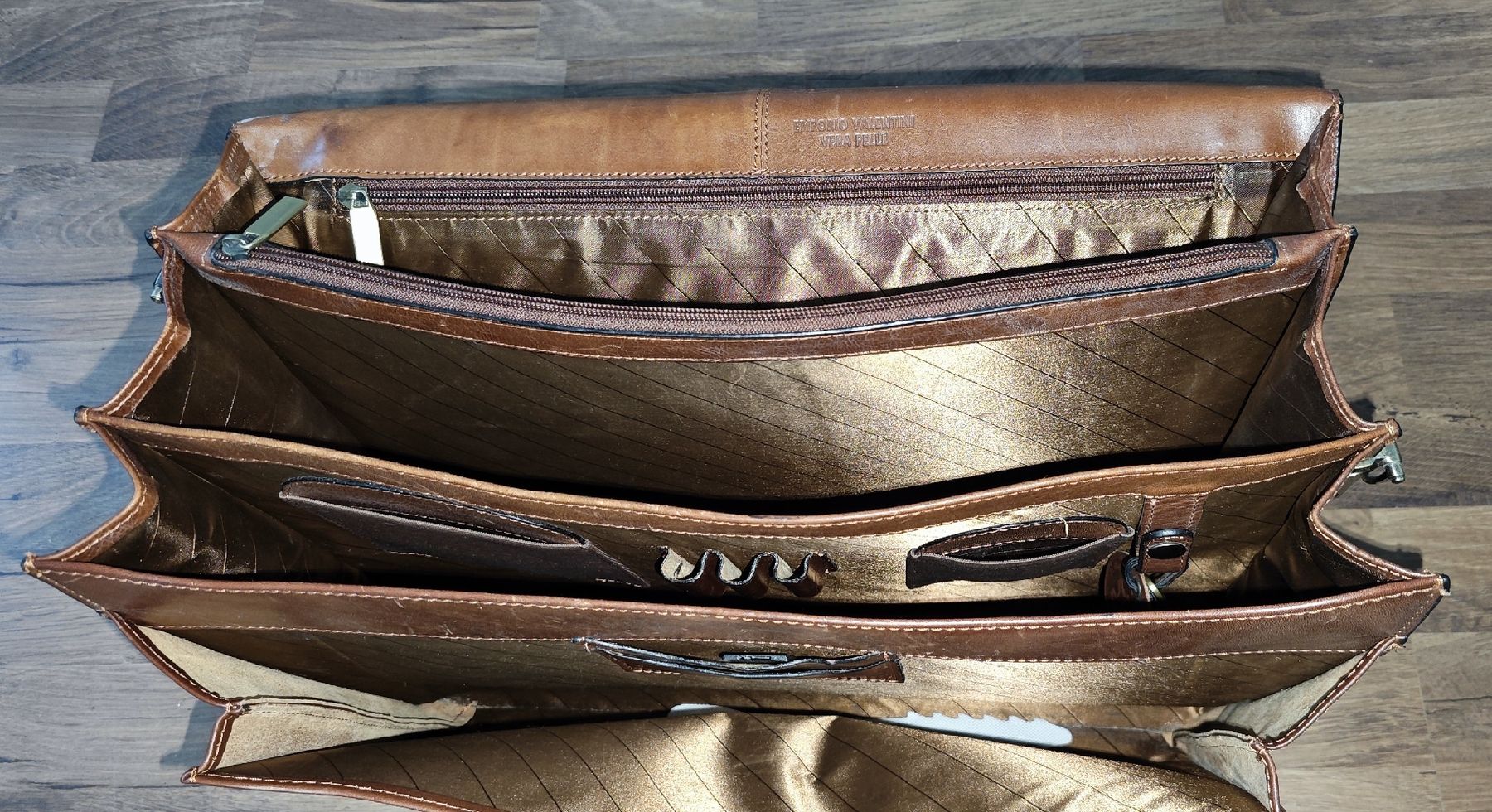 Koffer & Taschen: Leder Aktentasche – Gebraucht aus Flaach von Linux95 3