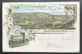Gruss aus Freudenberg SG Litho 