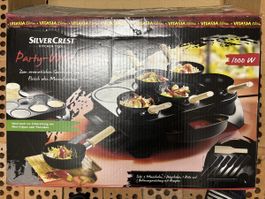 Party-Wok-Set Silvercrest für 6 Personen neuwertig