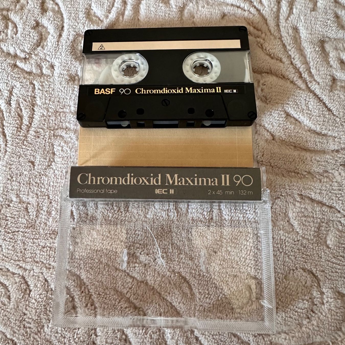 Musicassette: BASF Chromdioxid Maxima II 90 Audio Kassette – Nuovo (secondo la descrizione) da affoltern am albis venduto da bakee