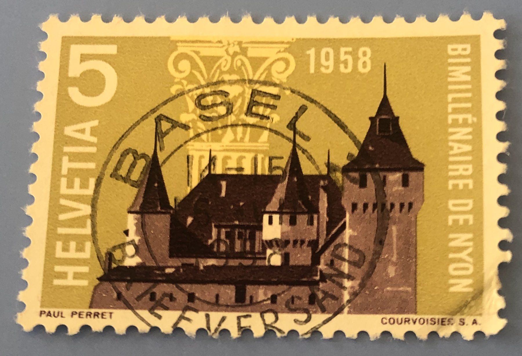 Tutti i francobolli: Nr.334 mit Vollstempel Basel – Usato da Aarau venduto da Billa007