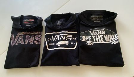 3 x Vans Shirt Gr. M