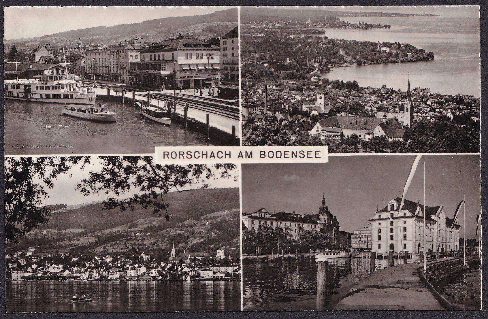 Cartes postales: Rorschach vier Bilder – D'occasion à Olten par clotaldi