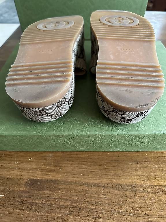 Scarpe da uomo: Gucci GG Canvas Slides – Usato da Erlinsbach SO venduto da VWV1 3