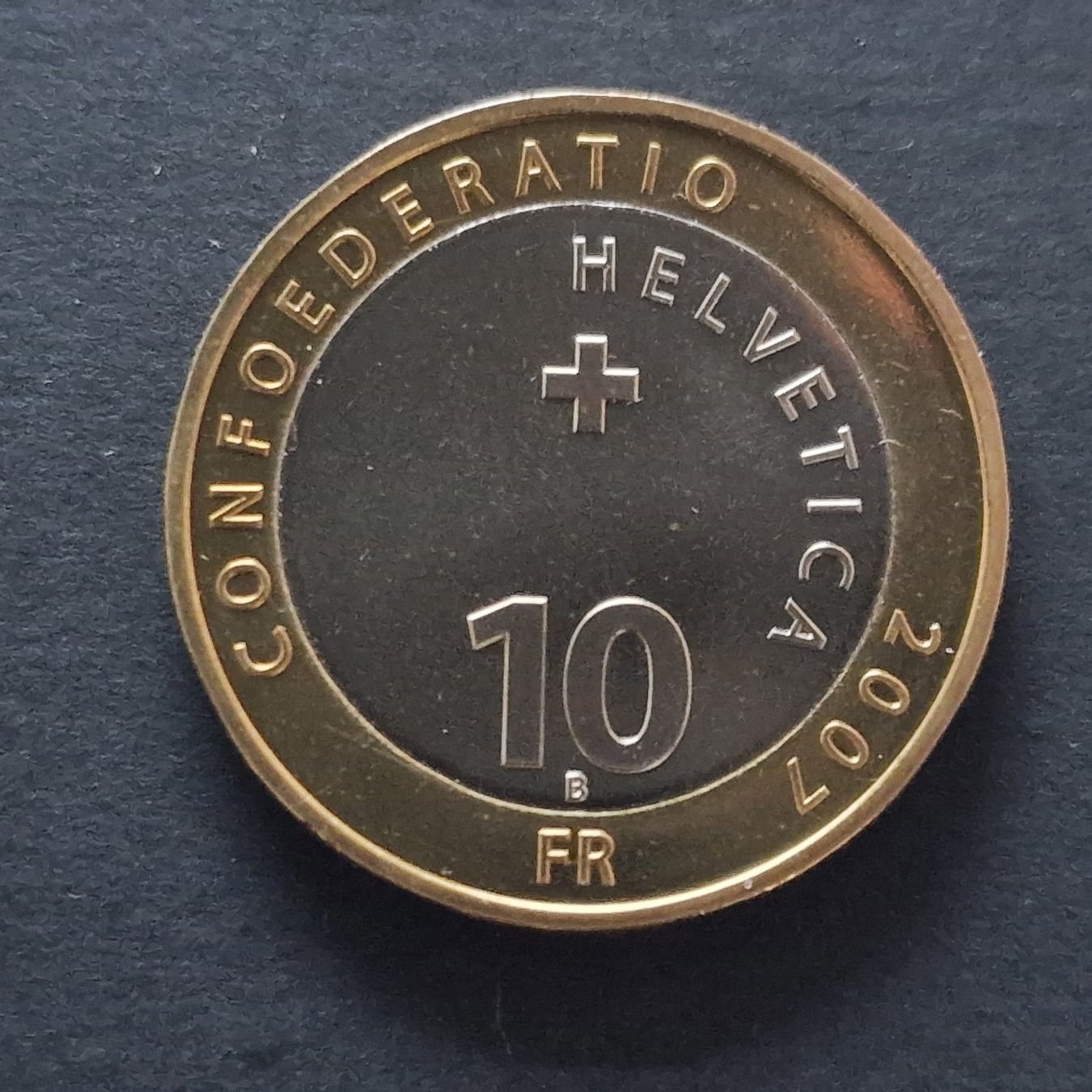 Tutti le monete: CHF 10.- commémorative 2007 Bouquetin – Usato da Bouveret venduto da psv01 3