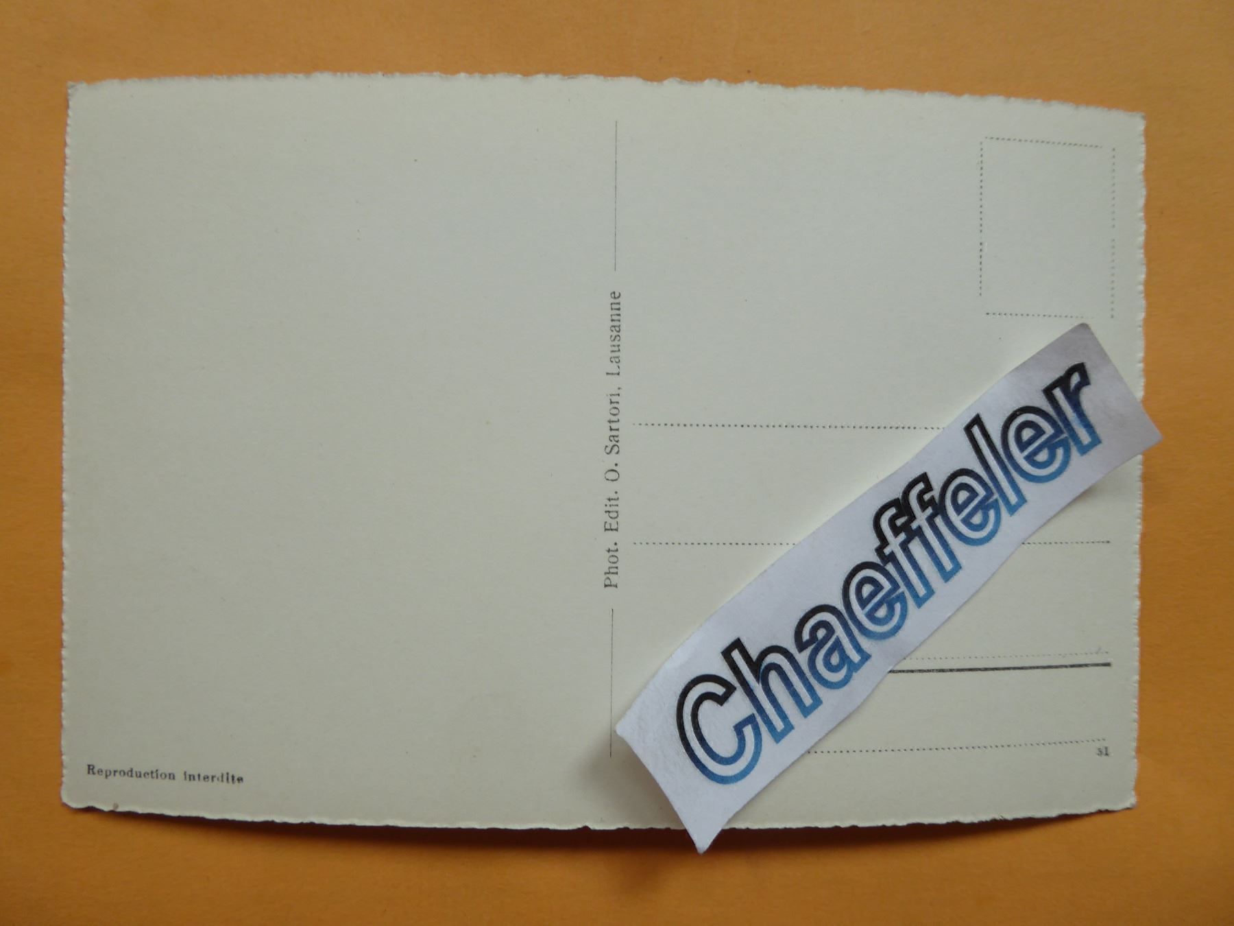 Cartes postales: 1159 Chateau de Gruyères – Neuf (Voir description) à Zürich par Chaeffeler 1