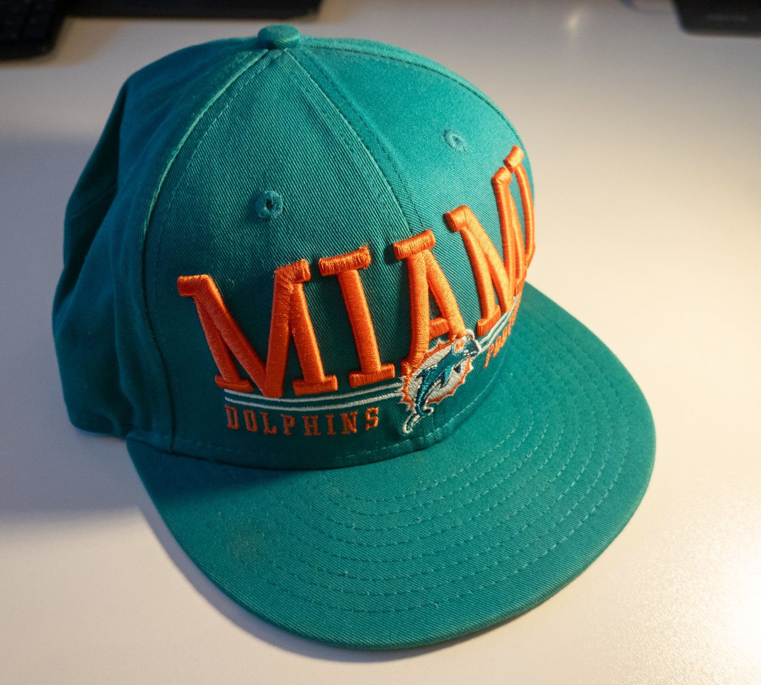 Copricapi, berretti & cappellini: Cap - Miami Dolphins - New Era - Snapback – Usato da Flims Waldhaus venduto da wittwermathias 1