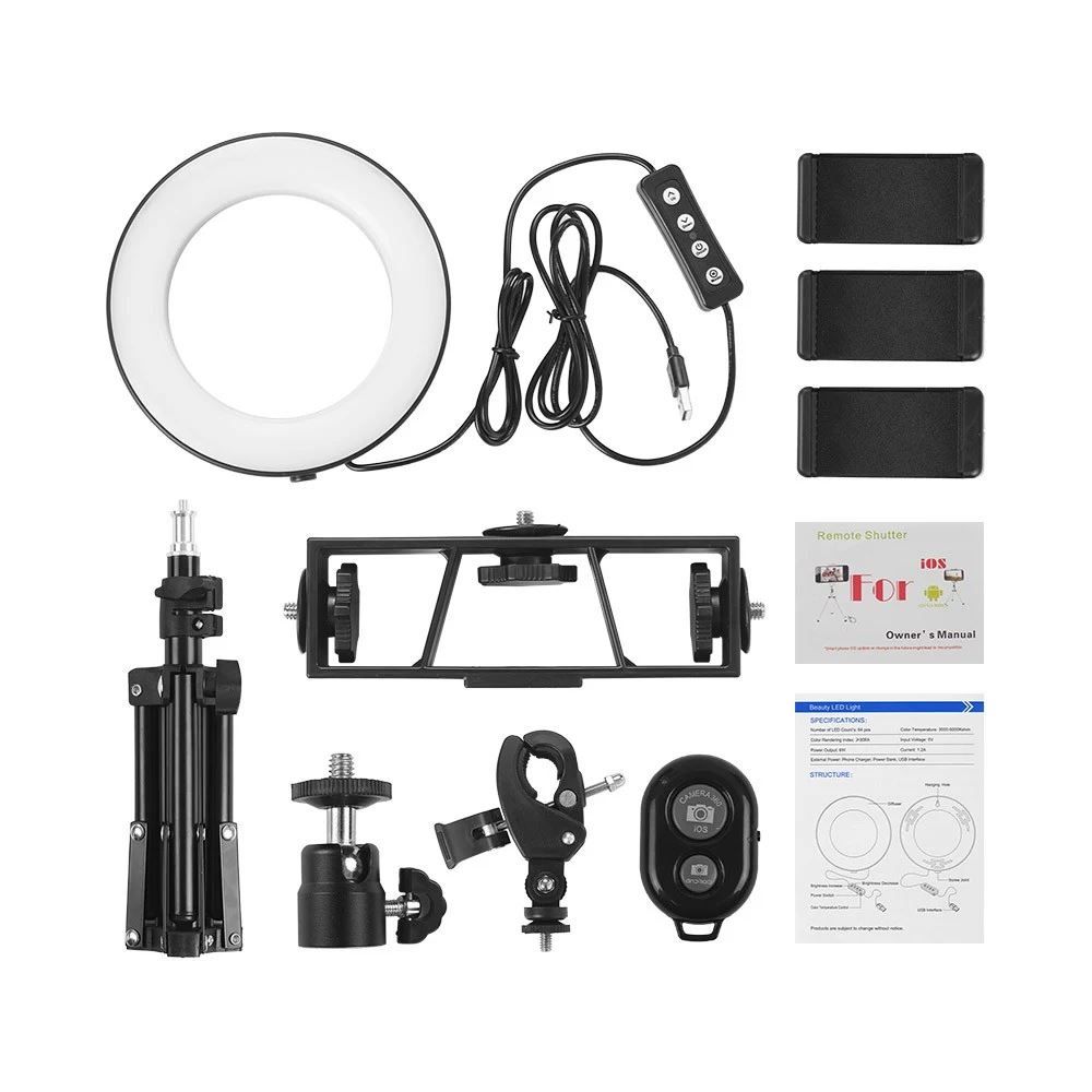 Lampade: 6 Zoll Desktop Mini LED Ringlicht – Nuovo e nell'imballaggio originale da Malans GR venduto da BUYBEST-Schweiz 7