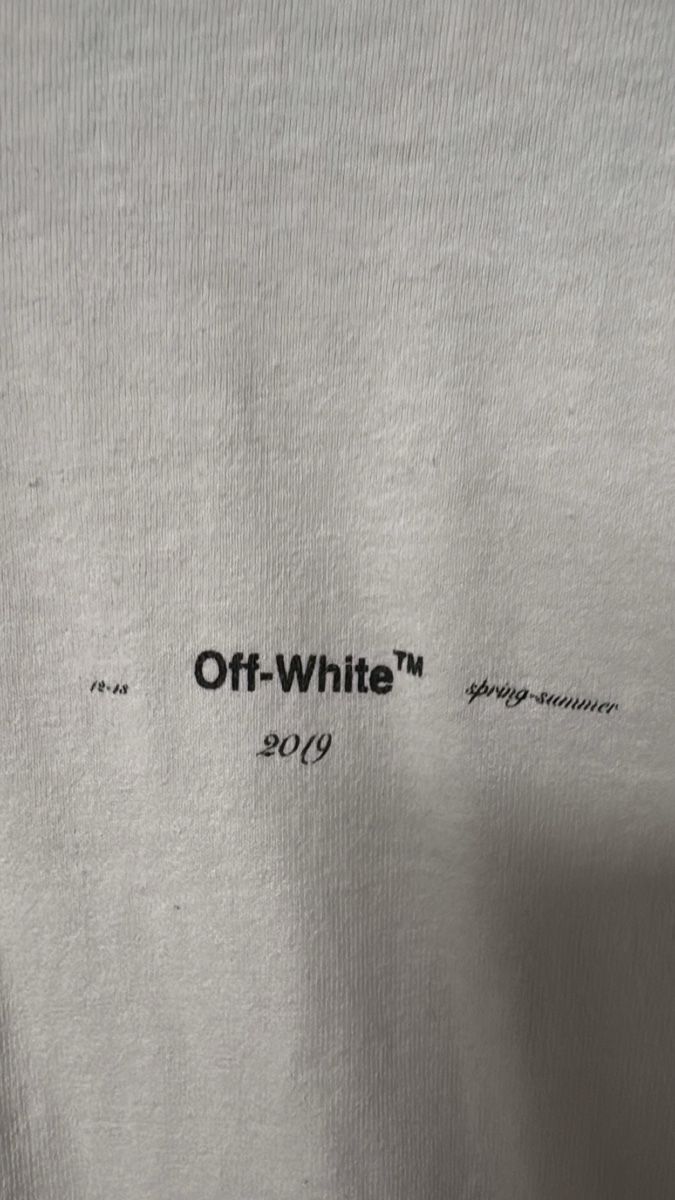 Off-White T-Shirts: OFF-WHITE 'Impressionism' Diag Stencil Long Sleeve Shirt – Neu (gemäss Beschreibung) aus Herrliberg von ResellerZH 4