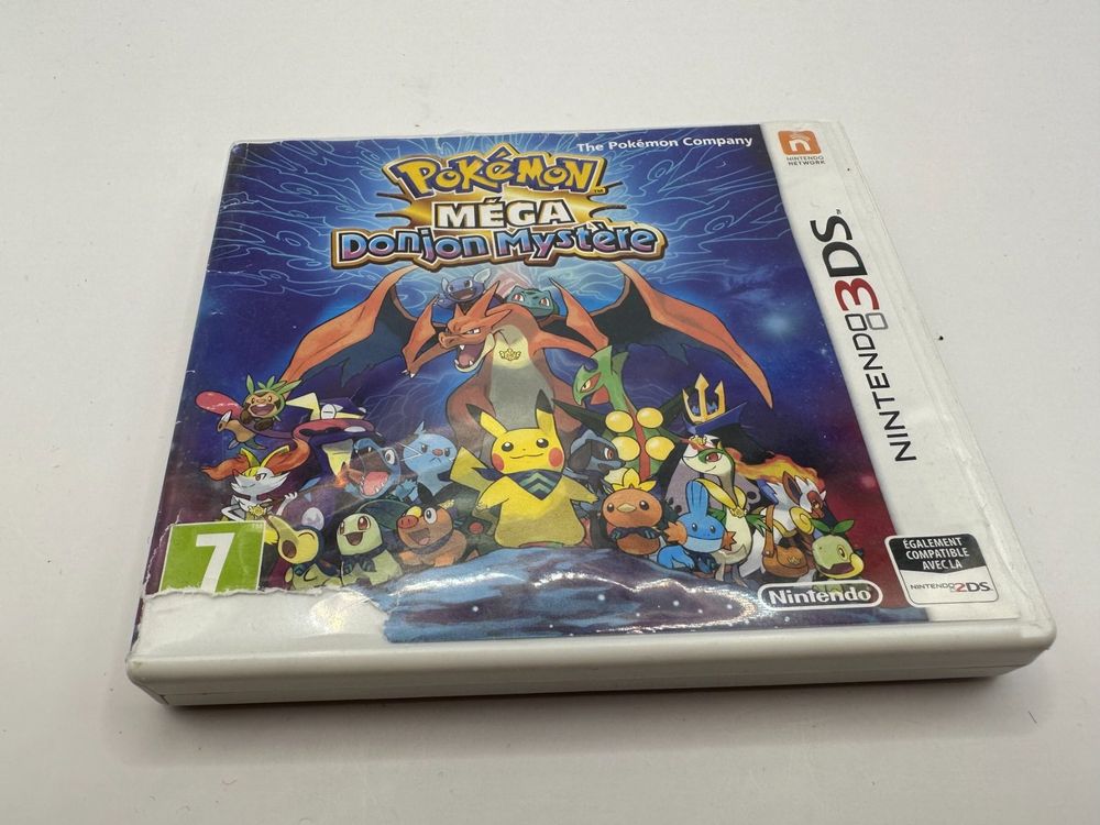 Jeu Pokémon Méga Donjon Mystère - Nintendo 3DS - Version Française - Occasion Très Bon état