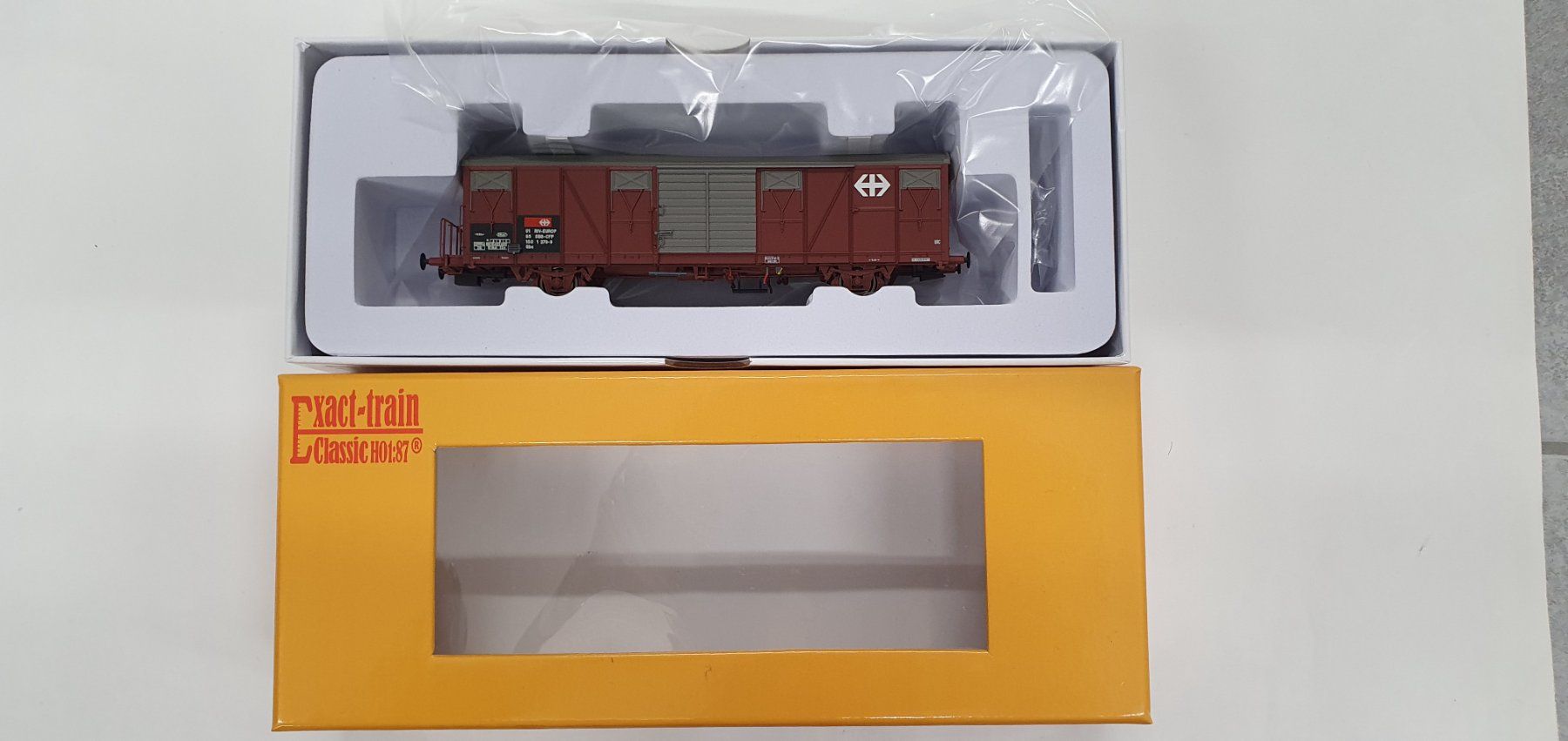 Modellini di ferrovie: Exact-Train 20437  SBB Gbs Europ – Nuovo e nell'imballaggio originale da Würenlos venduto da jub_nd5j