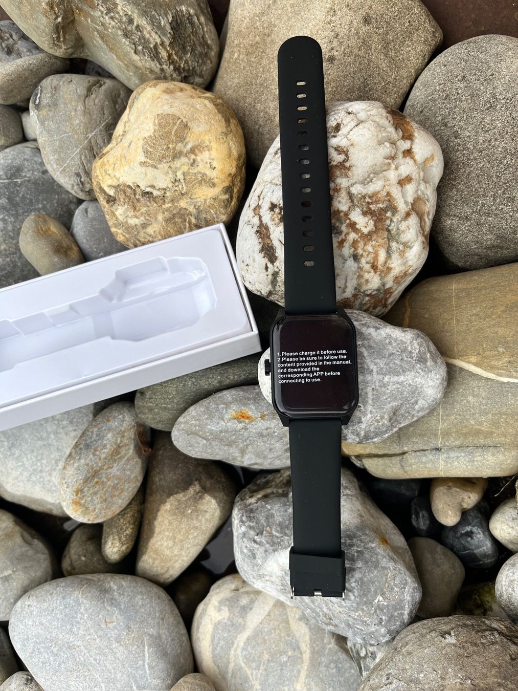 Smartwatch: Smartwatch schwarz inkl. Verpackung neu – Neu und originalverpackt aus Baar von kas_29tq