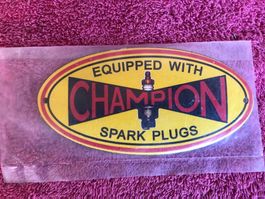 Champion spark equipment garage service