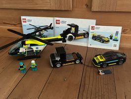 Lego City 60383, 60404, 60405 Helikopter und Fahrzeuge