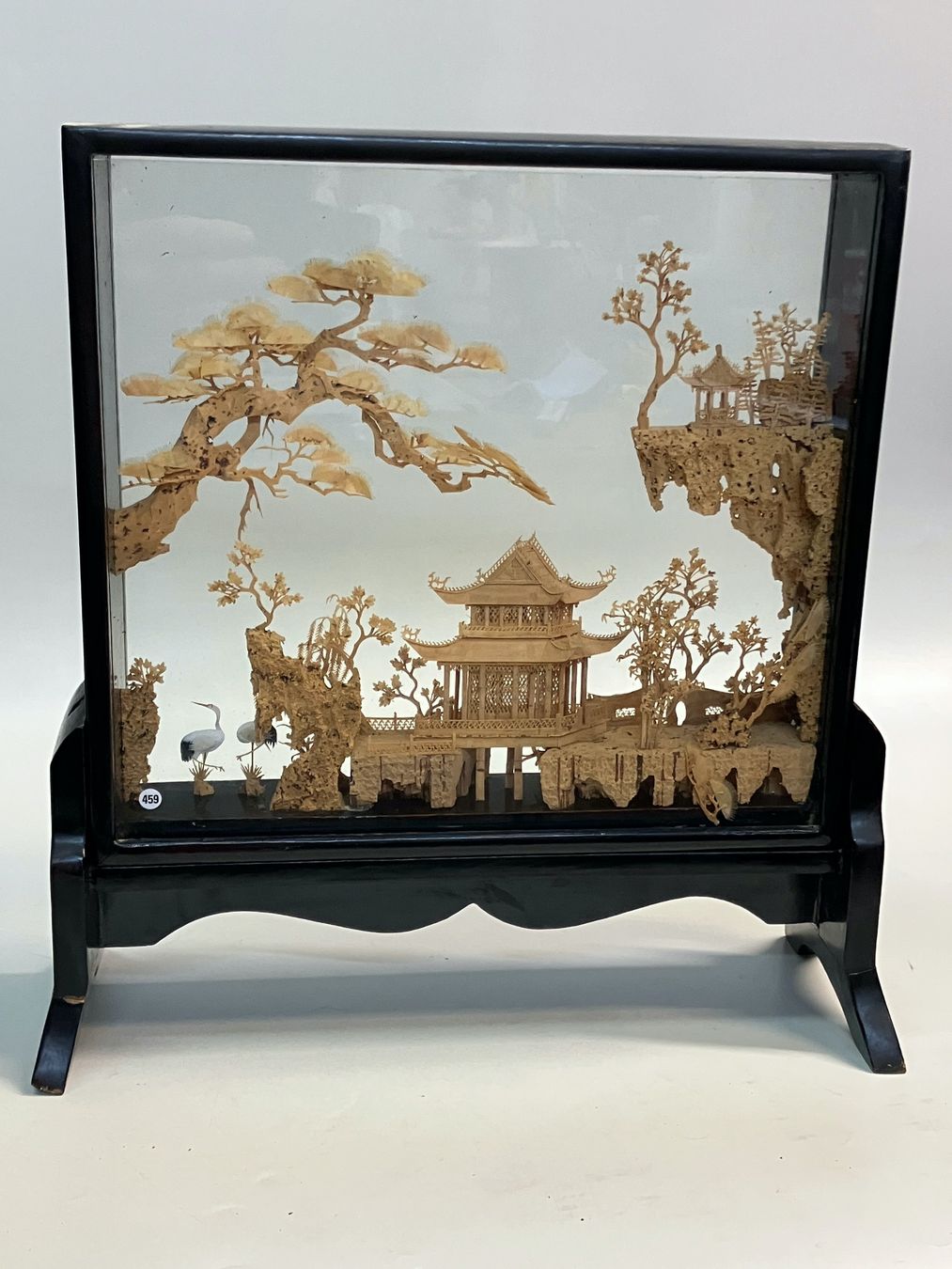 Toutes les décorations: Chinesische Korkschnitzerei Diorama – D'occasion à Horw par luzernicus 2