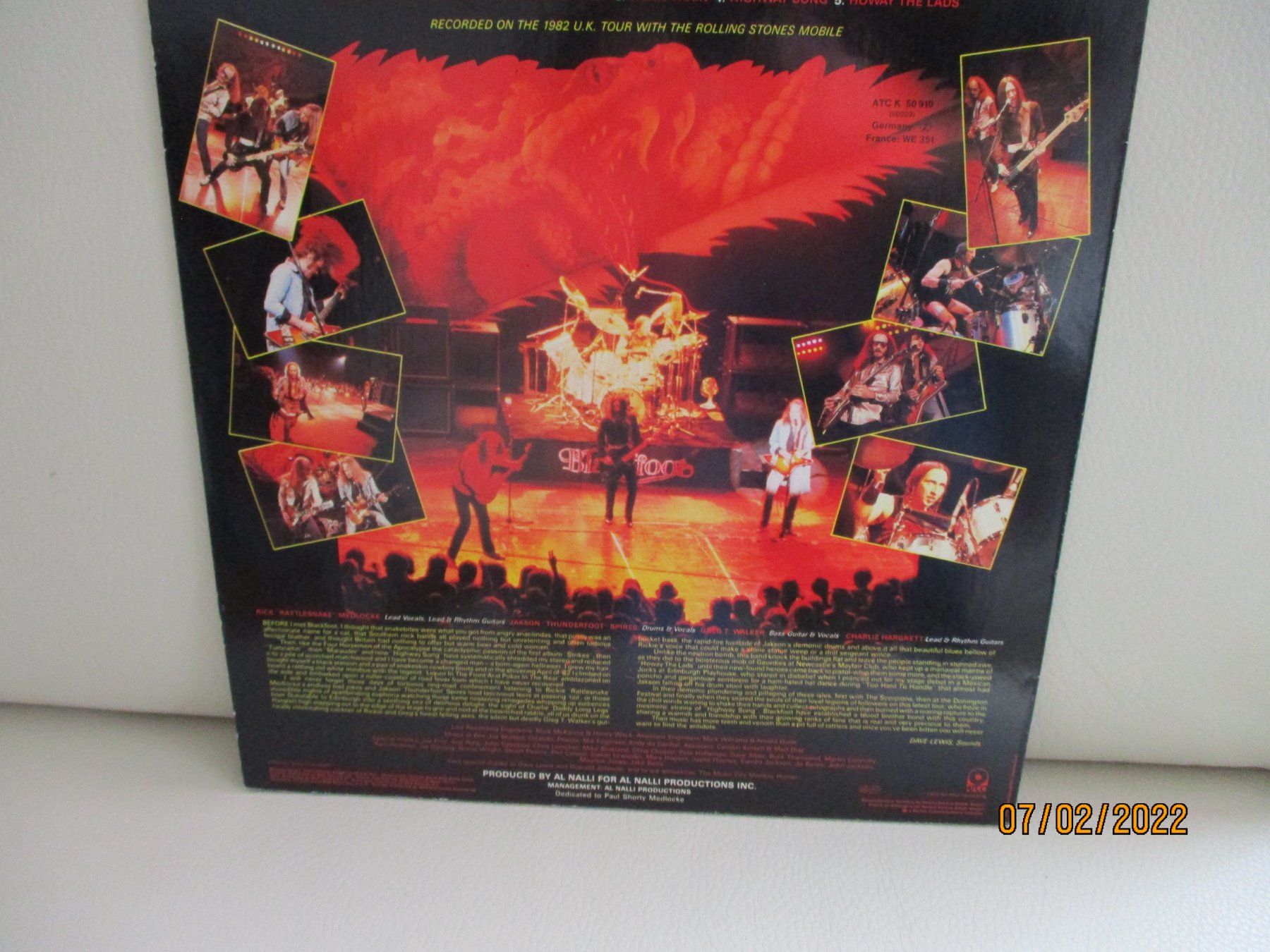 Vinyles: Blackfoot – Highway Song Live – D'occasion à Liestal par Disc-Point 1