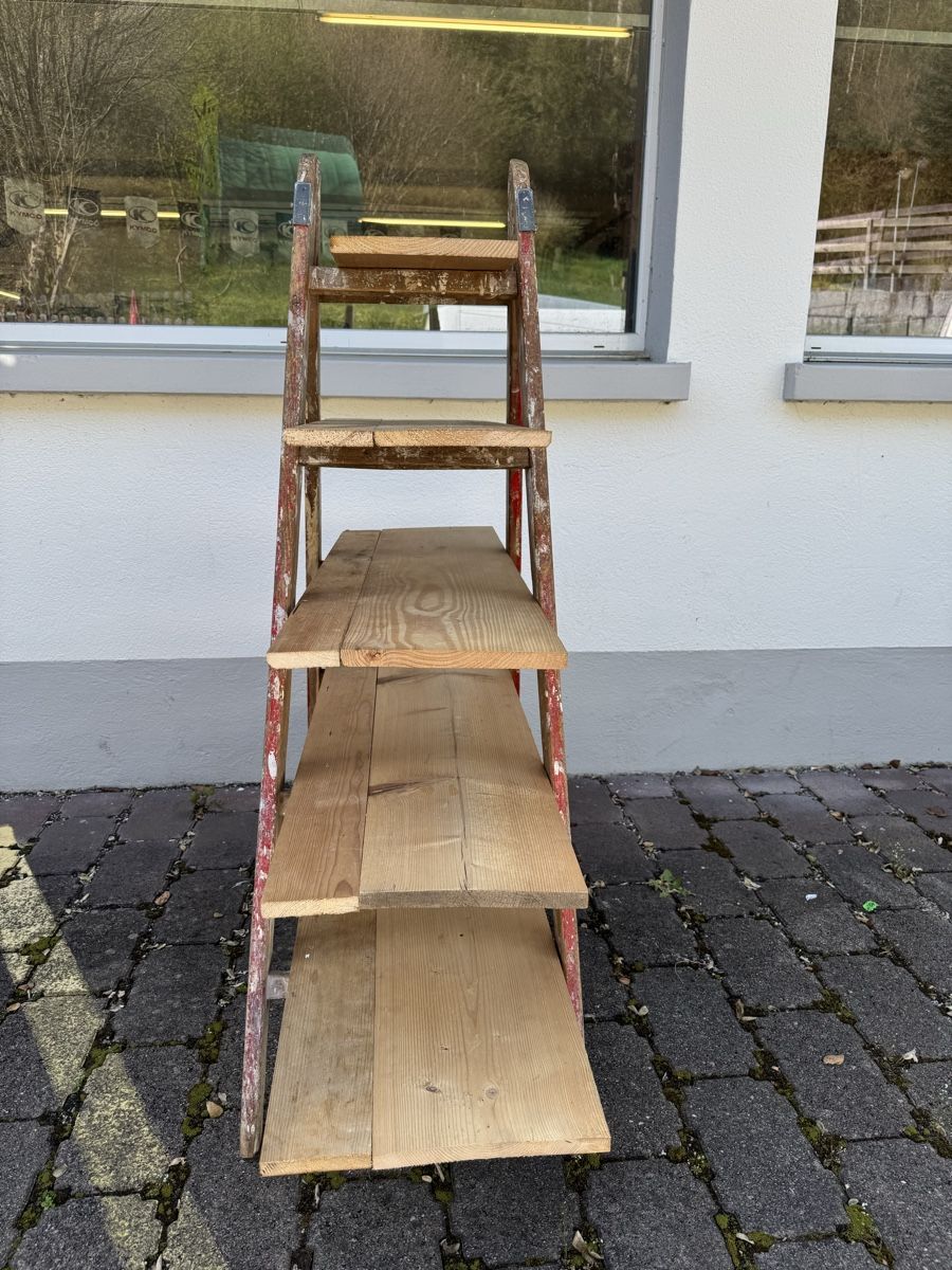 Scale: Bockleiter als Blumenständer – Usato da Gränichen venduto da onkel_xxl 3