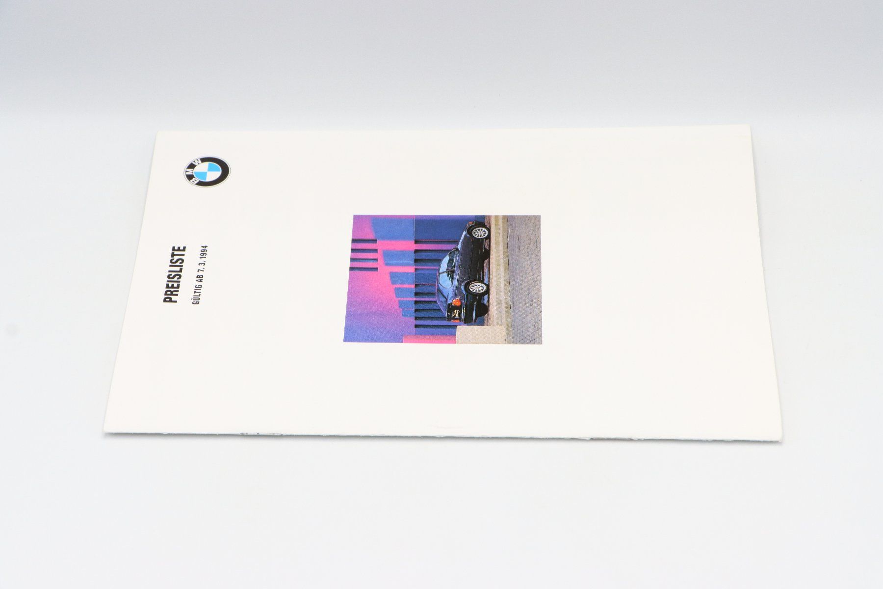 BMW Dokumente: BMW Preisliste 1994 Prospekt – Gebraucht aus Bühl b.Aarberg von Collectorpassions 9