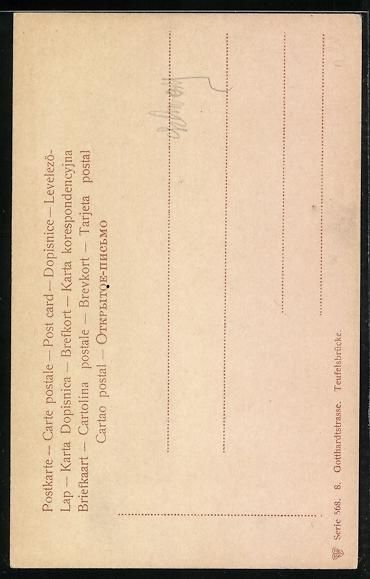 Cartoline postali: Teufelsbrücke /Gotthardstrasse, Blick z – Usato da Berlin venduto da bartko-reher 1