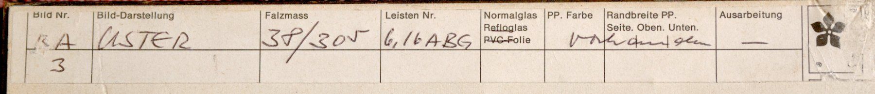 Foto & Immagini: Ansicht von Uster 1875, gestickt 1975 – Usato da St. Gallen venduto da Falmen 3