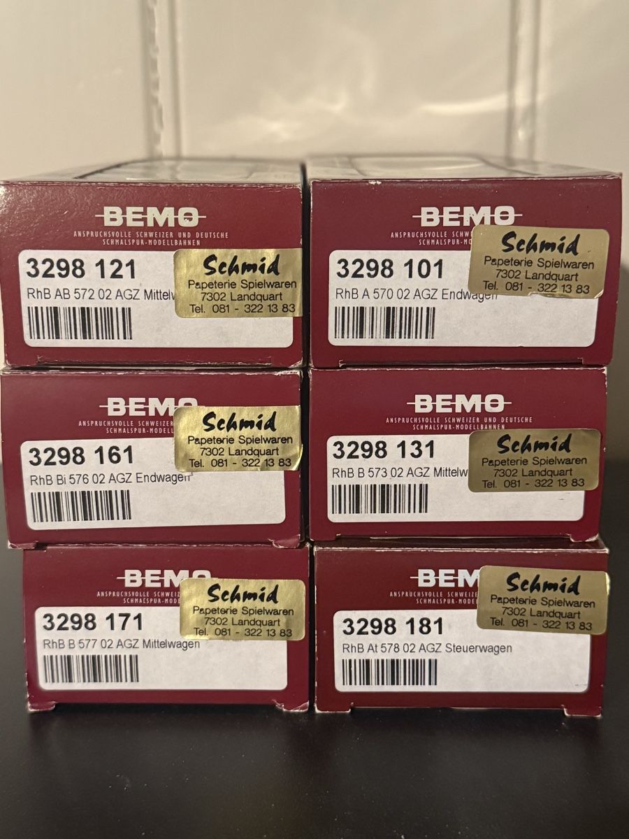 Bemo Modelleisenbahnen: Bemo RhB AGZ – Gebraucht aus Thusis von Jasmin1991995 1