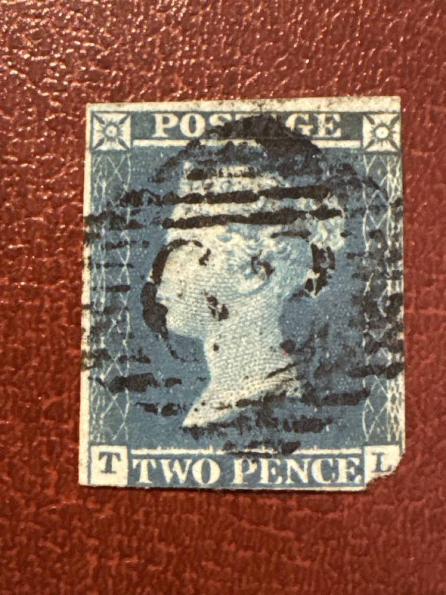 Tutti i francobolli: Timbre deux pence bleu occasion – Usato da Carouge GE venduto da irma016