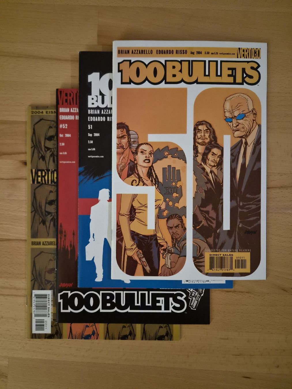 Fumetti: 100 BULLETS #50-53 – Usato da Biel/Bienne venduto da collector_comics