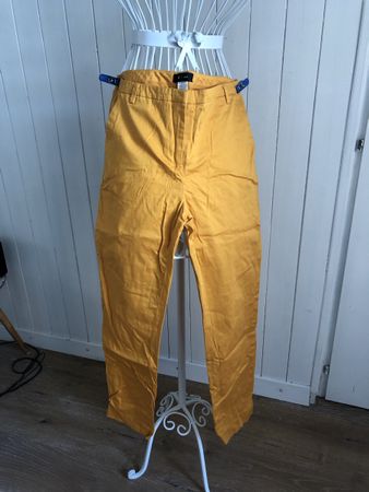Pantalon Coton La Redoute jaune orangé