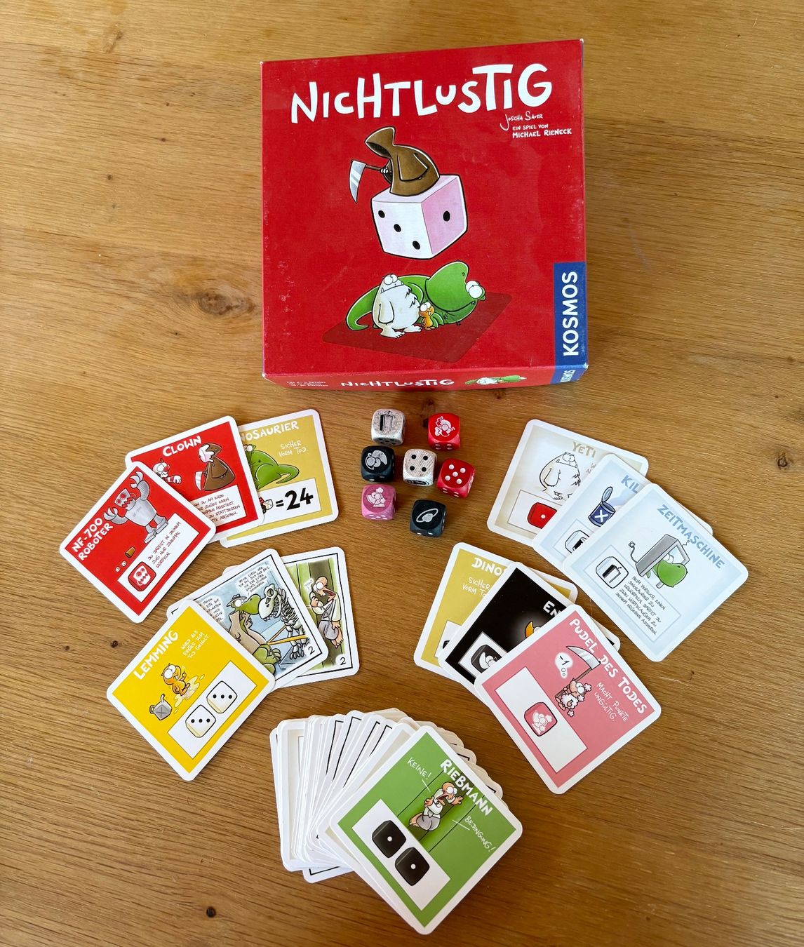 Kosmos Jeux: Nichtlustig Spiel,Kosmos,Joscha Sauer – D'occasion à Siblingen par Vany_McDougall 7