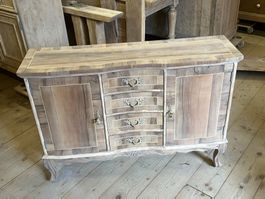 ART 1085-H Meuble marquetée sablé