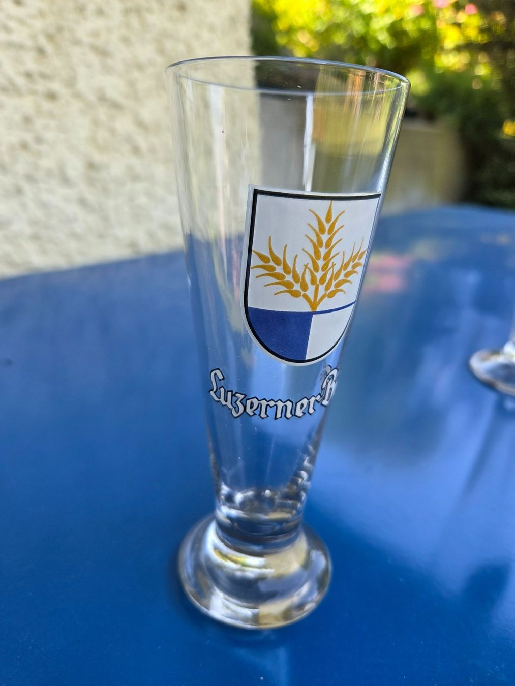 Bicchieri: Bier Brauerei Luzern, Luzerner Bier – Usato da Wittenbach venduto da Bierbis 1