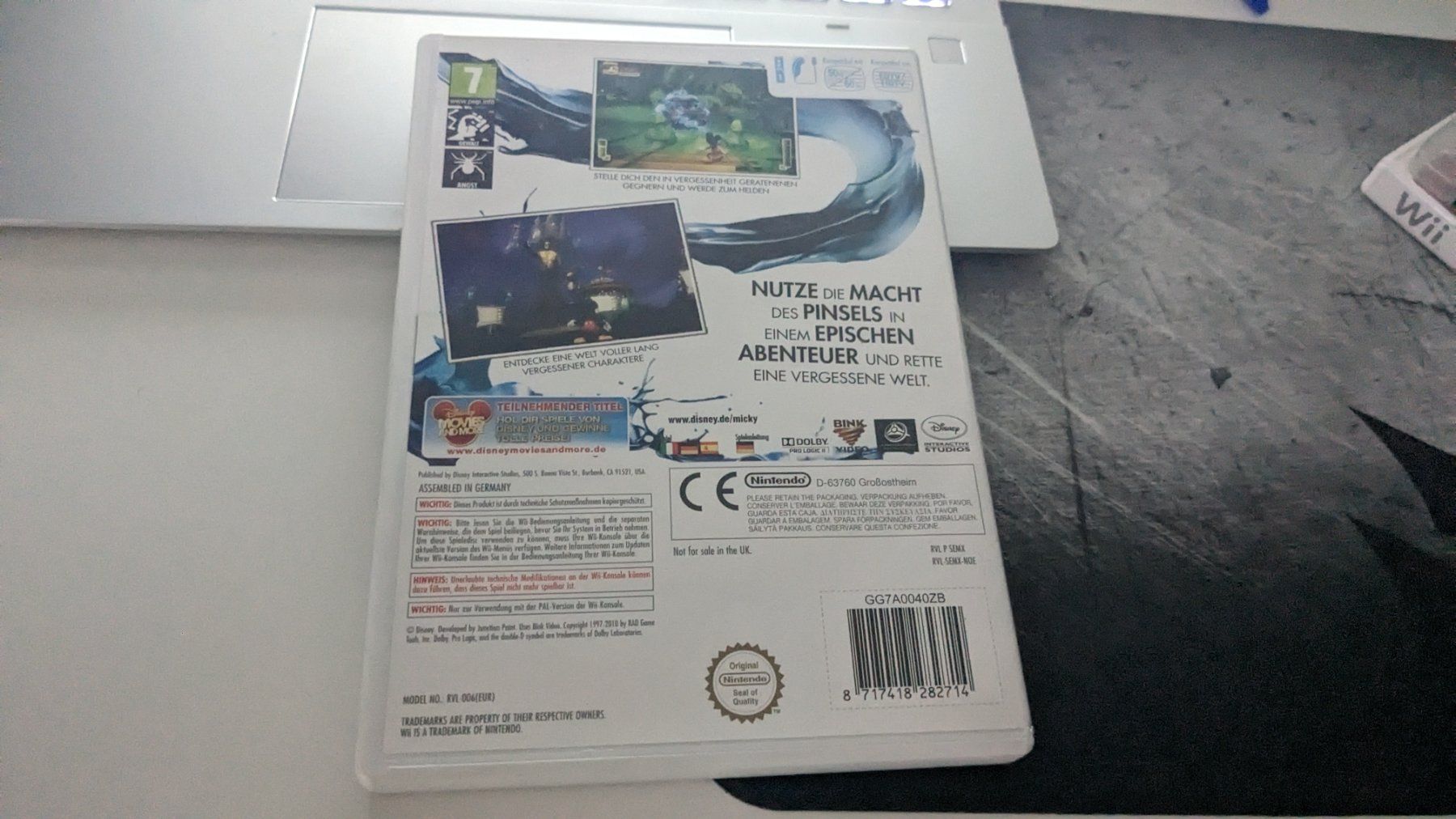 Nintendo Giochi: Disney Micky Epic - Nintendo Wii Game - PAL DE – Usato da Hünenberg See venduto da SpecialEditionGaming 2