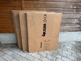 47 Umzugskartons - 1x gebraucht, guter Zustand