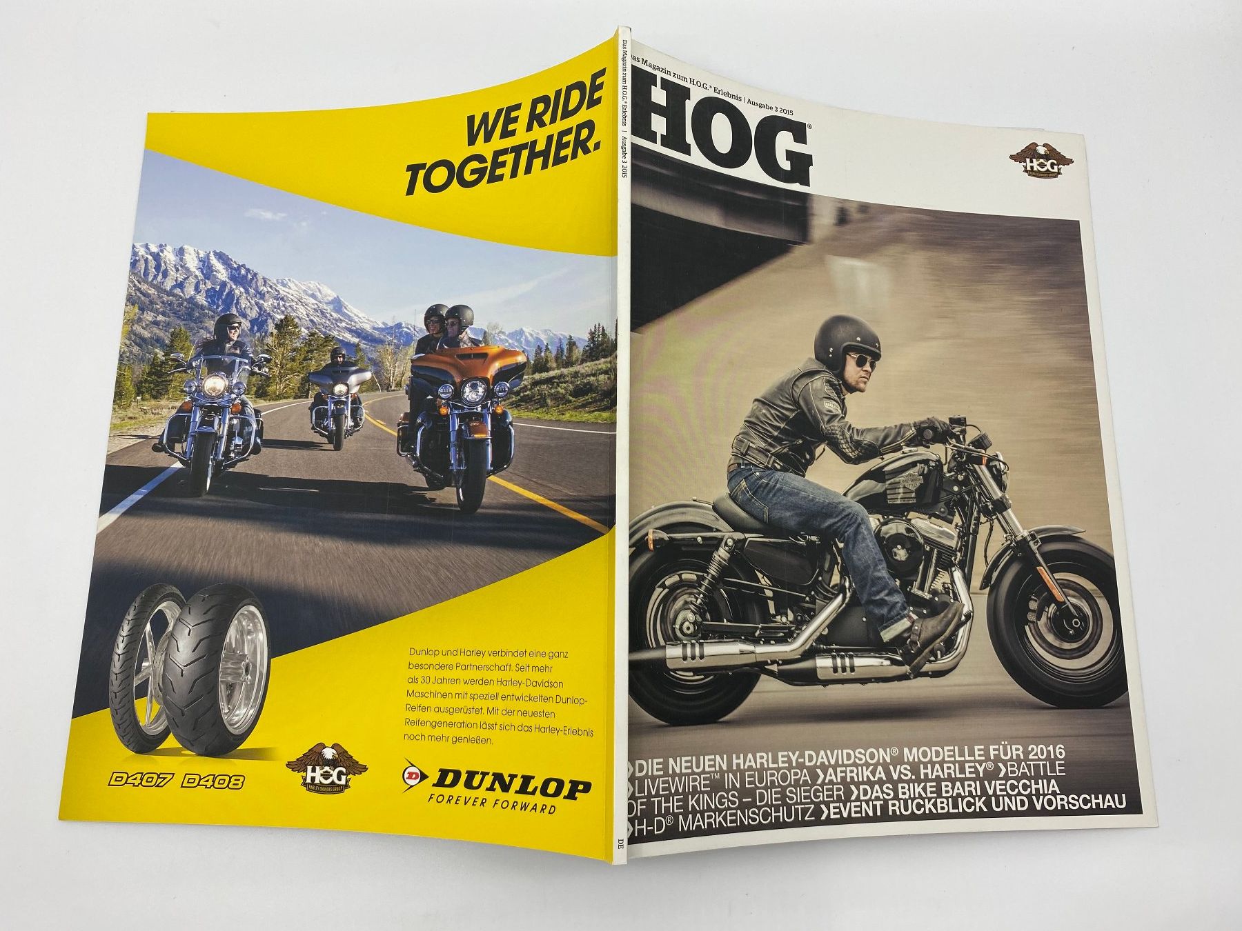 Riviste & Magazine: Harley Owners Group HOG Magazine 2015 – Usato da Langwiesen venduto da Restposten-24 6