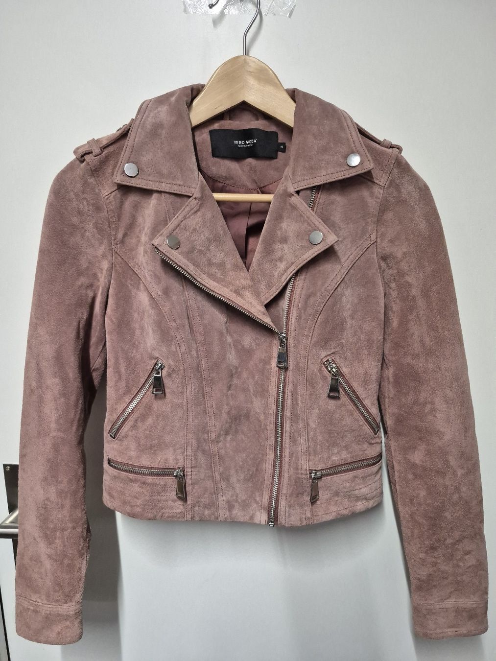 Vero Moda Giacche: Lederjacke Vero Moda Gr.XS altrosa – Usato da Merligen venduto da muss_haben 2