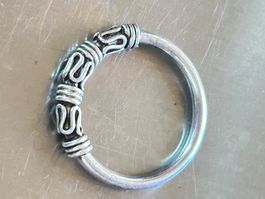 Vintage Silberring "SNAKE" Grösse 53