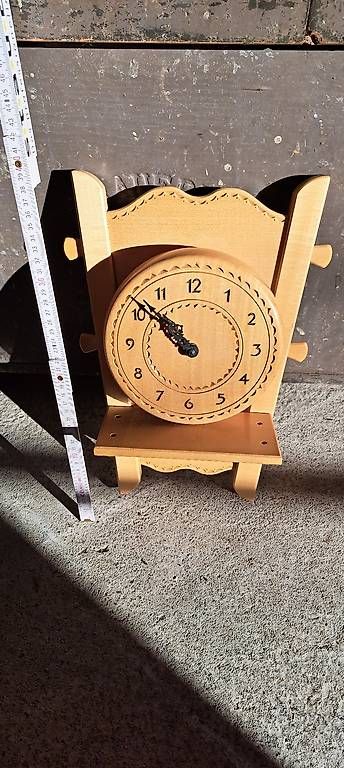 Swiss Orologi: Käseuhr  Schweizer Holzkunst – Usato da Wädenswil venduto da mh012