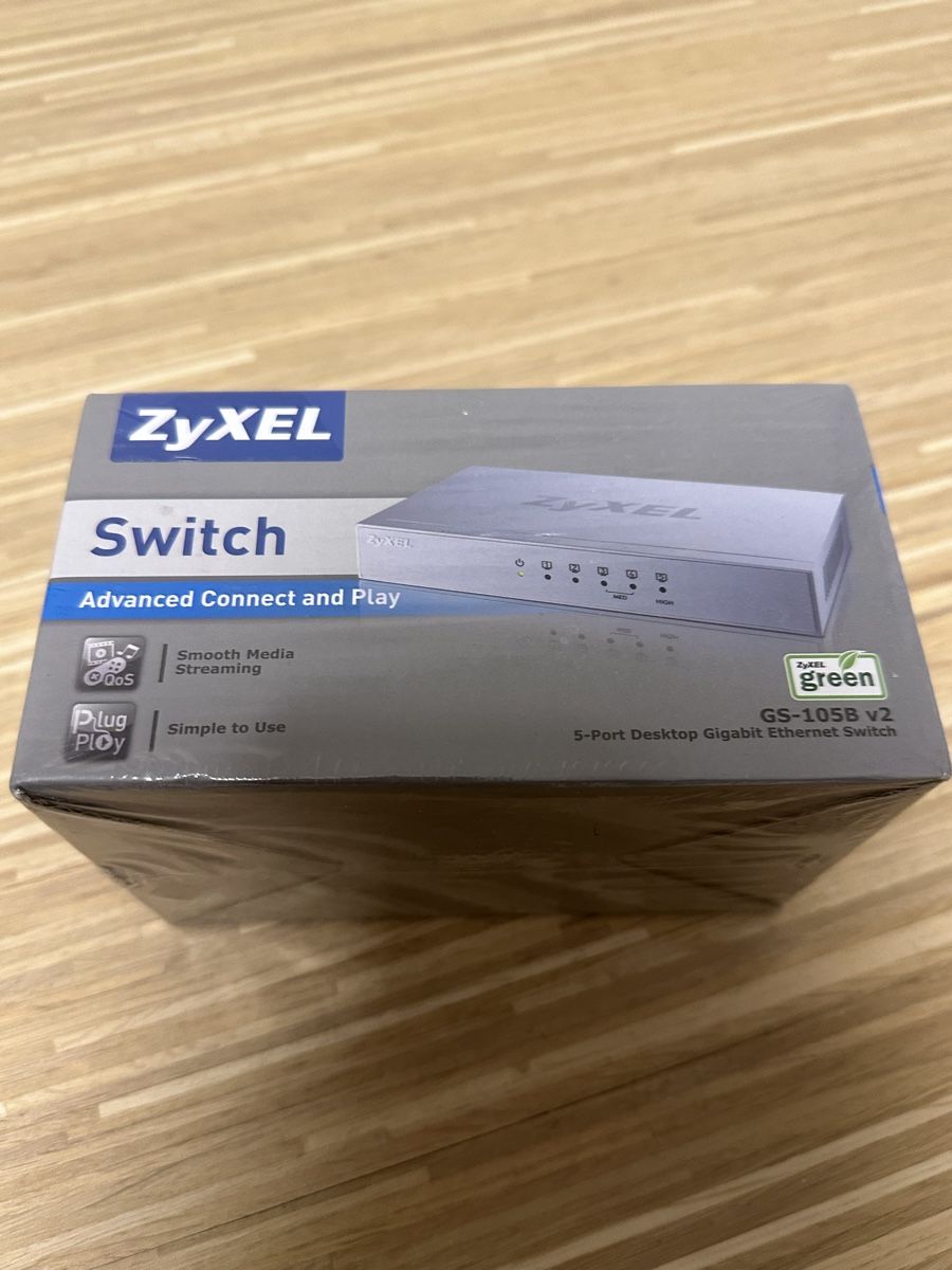 Zyxel Hub & Switch: Switch Zyxel GS-105B v2 – Nuovo e nell'imballaggio originale da Bülach venduto da kay_k7dg