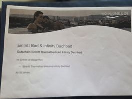 2xGutscheine für HURLIMANN BAD & SPA Eintritt Thermalbad, ZH