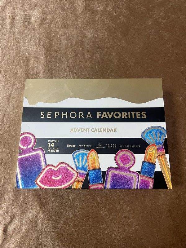 Calendrier De L'Avent Sephora 2025 - Coffret Sephora Favorites - NEUF Avec 24 Produits