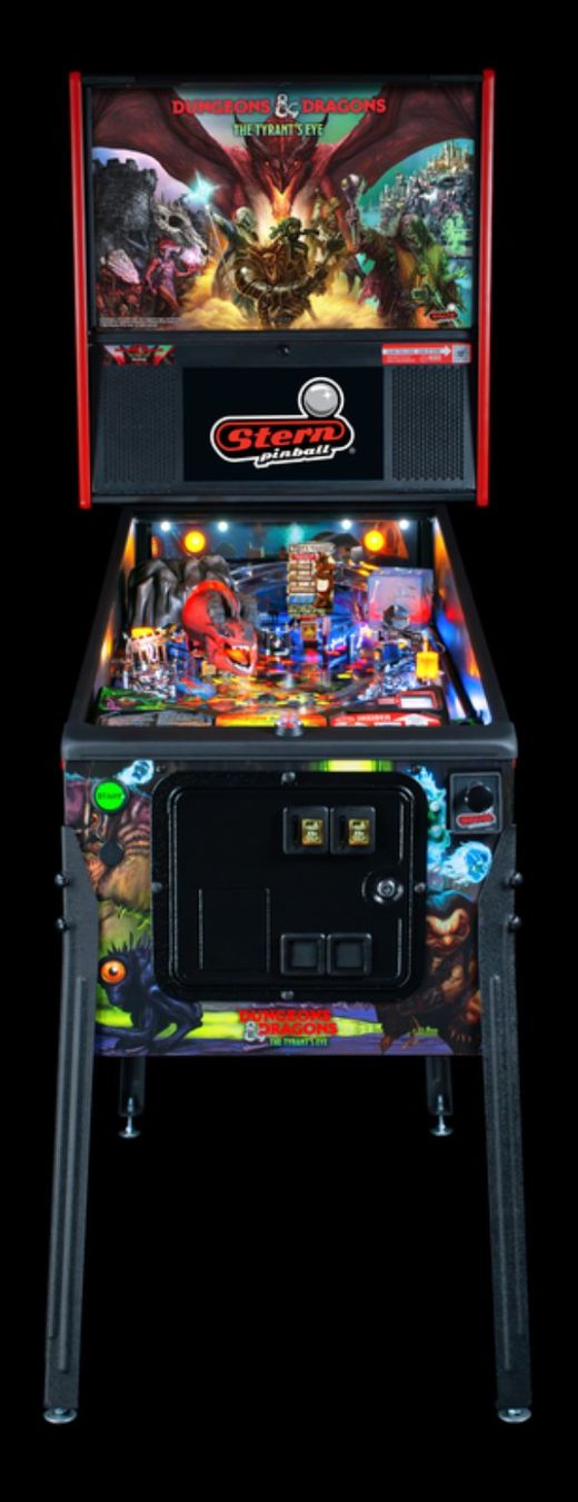 Flipper: Dungeons & Dragons: The Tyrant's Eye Pro – Nuovo (secondo la descrizione) da Schalunen venduto da schwabspielautomaten 1