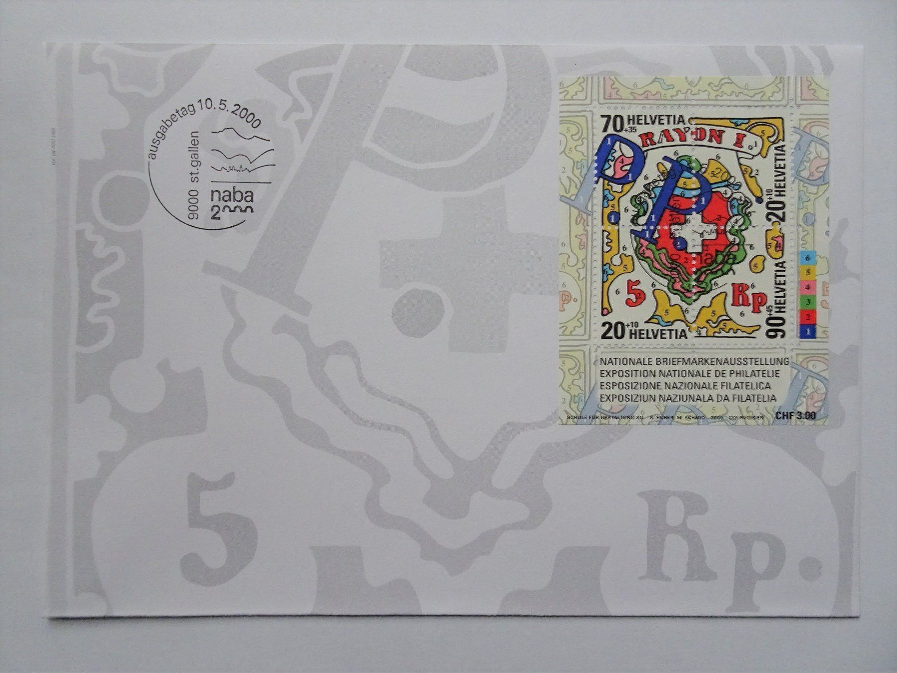 Alle Briefmarken: NABA 2000 – Neu (gemäss Beschreibung) aus Aadorf von Chnorli-Furz