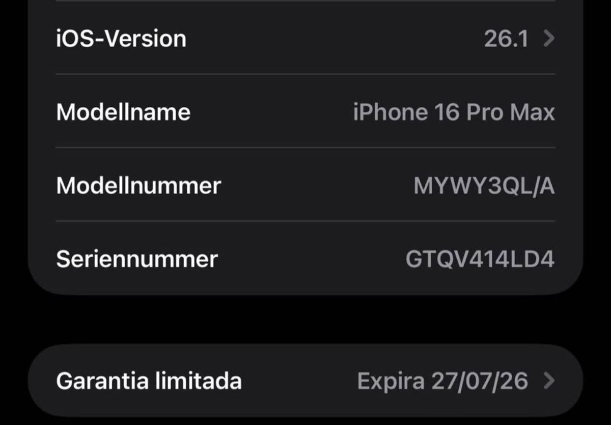 Apple Telefoni cellulari / Smartphones: iPhone 16 Pro Max 256GB – Usato da Steinmaur venduto da AR_x25 2