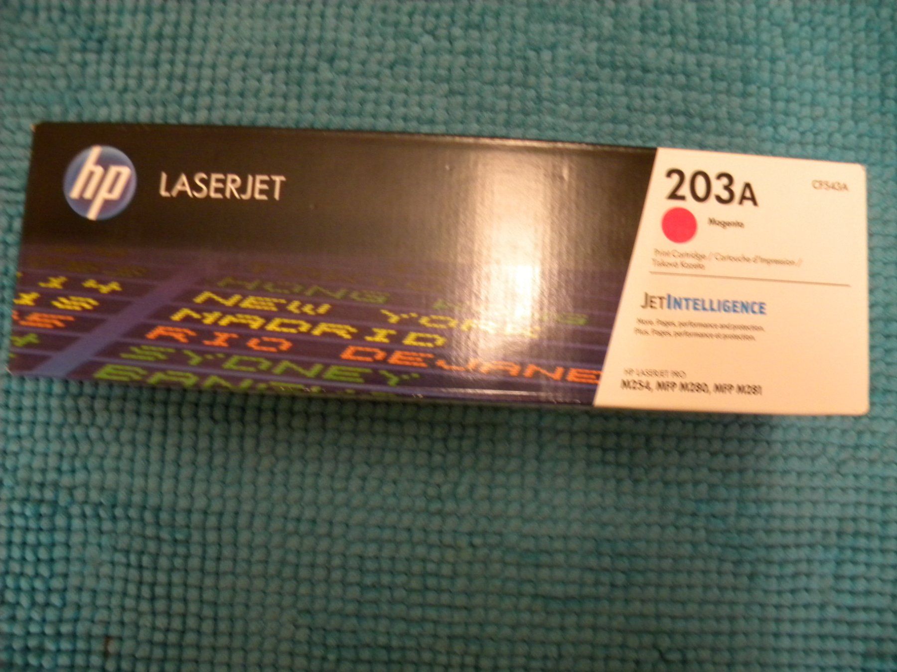 Hewlett Packard Cartucce per stampanti & toner: CF543A  203A – Nuovo e nell'imballaggio originale da Bühler venduto da Wini100
