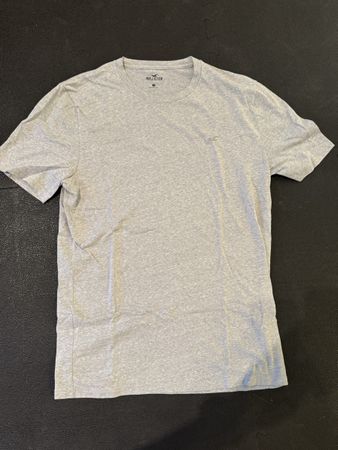 Hollister T-Shirt grau meliert – Grösse M – Basic