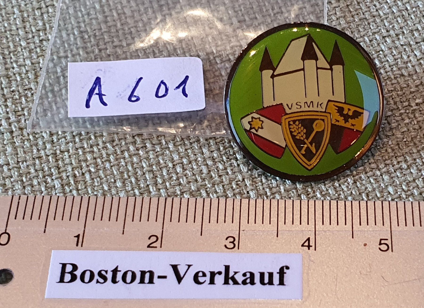 Placchette & Badge: A601 - Pin VSMK Thun Schloss  Nr.156 – Usato da Reinach BL venduto da Boston-Verkauf 2