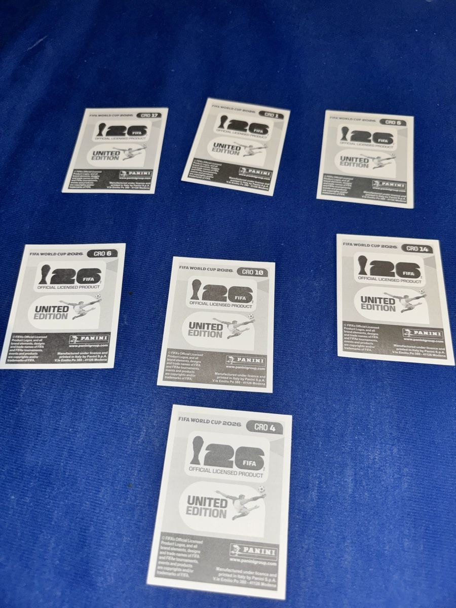 Panini Carte collezionabili: Kroatien 7x panini – Nuovo (secondo la descrizione) da Olten venduto da Melxnie_46 1