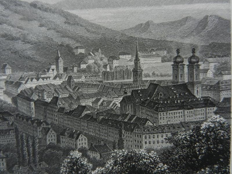 Incisioni: St.Gallen Stahlstich – Usato da Risch venduto da Rischli15 8
